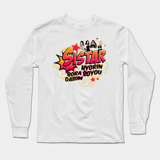 SISTAR Shake It Long Sleeve T-Shirt by skeletonvenus